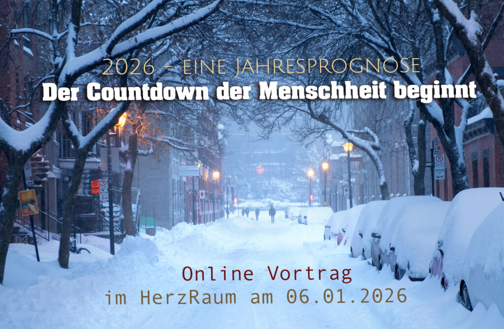 2026 - Der Countdown der Menschheit beginnt